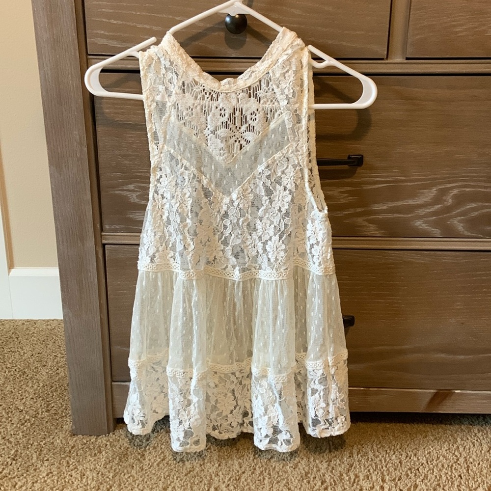 Free People lace top